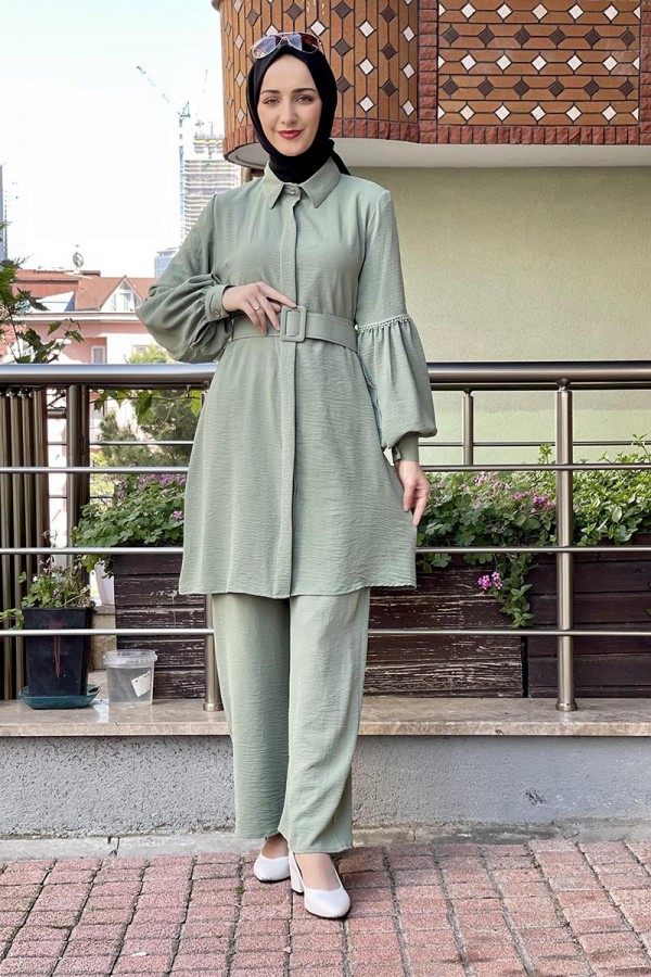 Moda Çizgi Tesettür Takım