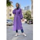 Moda Çizgi Desenli Tunik
