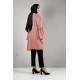Moda Çizgi Desenli Tunik