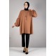Moda Çizgi Desenli Tunik