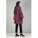 Moda Çizgi Desenli Tunik