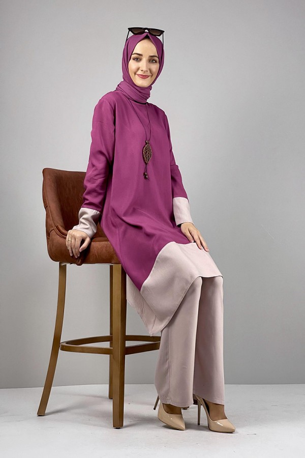 Moda Çizgi Tesettür Takım