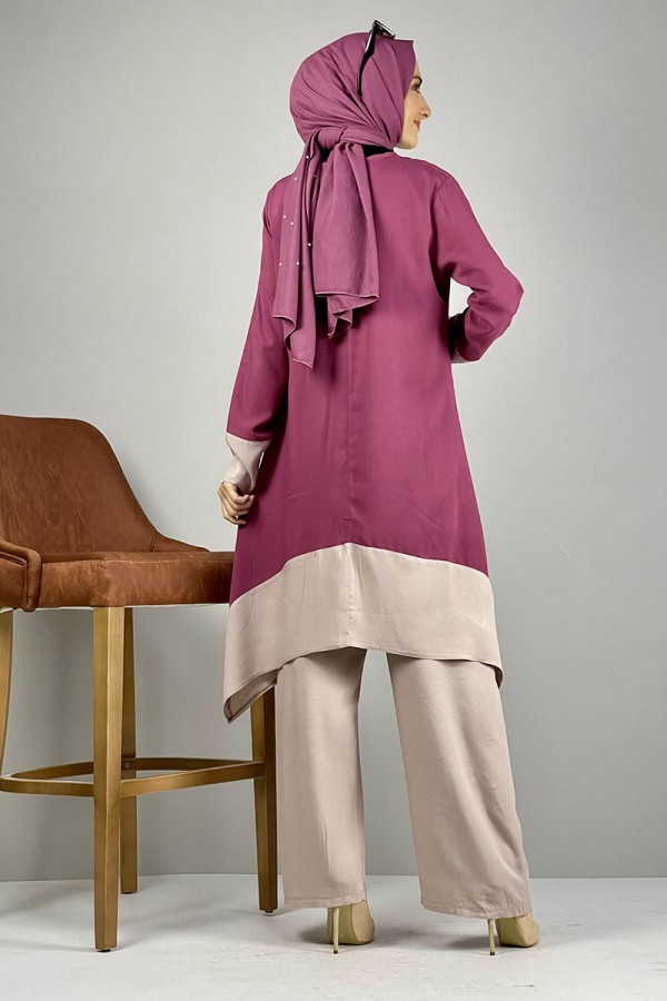 Moda Çizgi Tesettür Takım