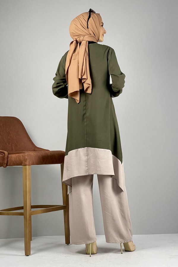 Moda Çizgi Tesettür Takım