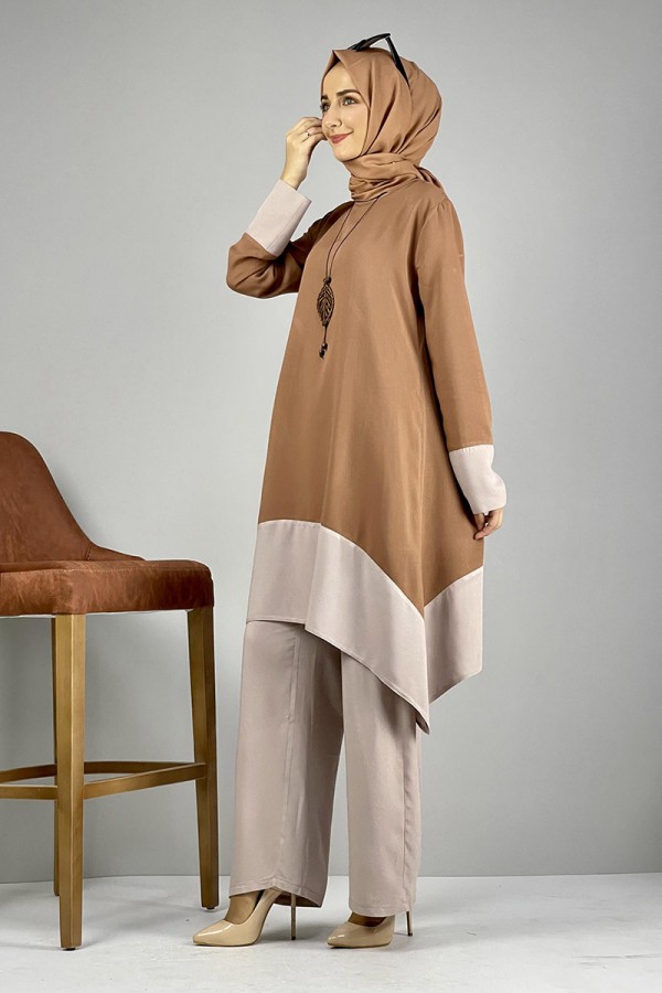 Moda Çizgi Tesettür Takım