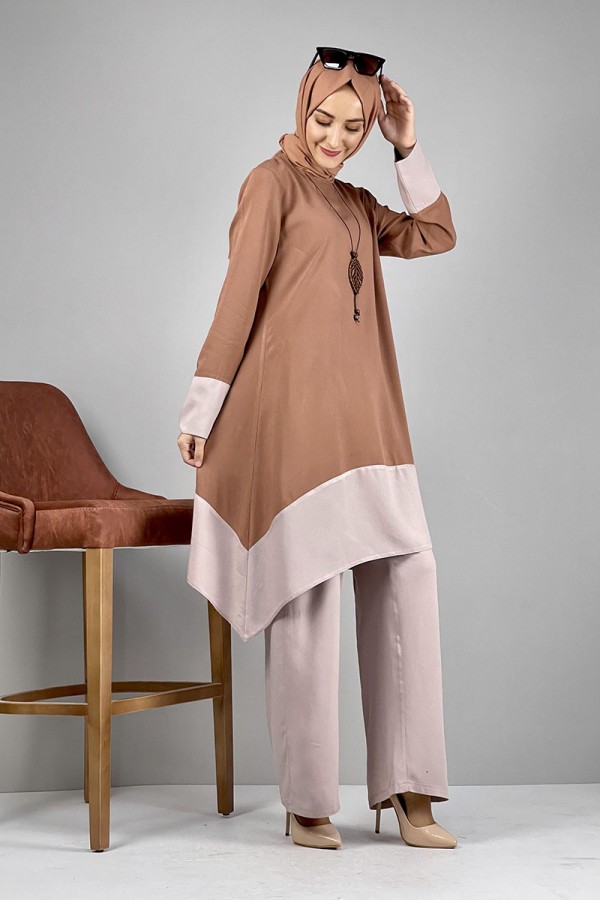 Moda Çizgi Tesettür Takım