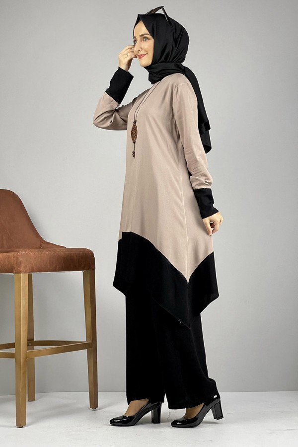 Moda Çizgi Tesettür Takım