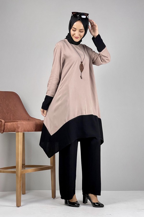 Moda Çizgi Tesettür Takım