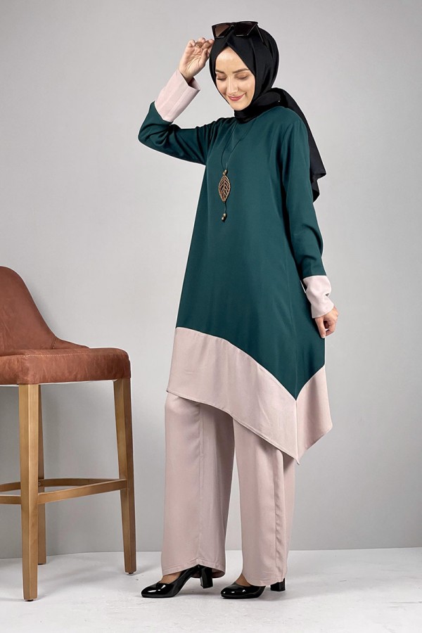 Moda Çizgi Tesettür Takım
