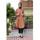 Moda Çizgi Desenli Tunik