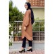 Moda Çizgi Desenli Tunik