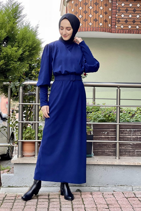 Moda Çizgi Tesettür Elbise