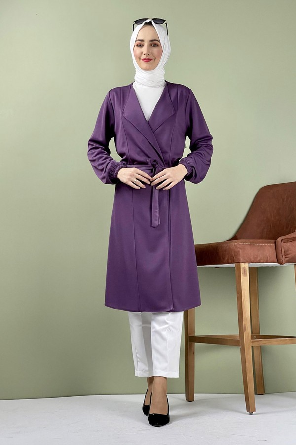 Moda Çizgi Desenli Tunik