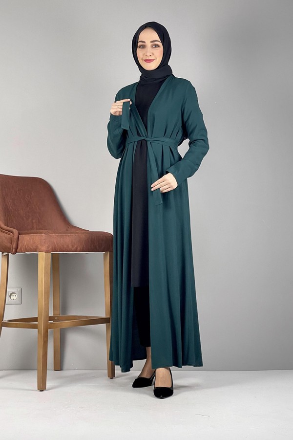 Moda Çizgi Yakalı Yelek