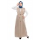Moda Çizgi Yakalı Yelek