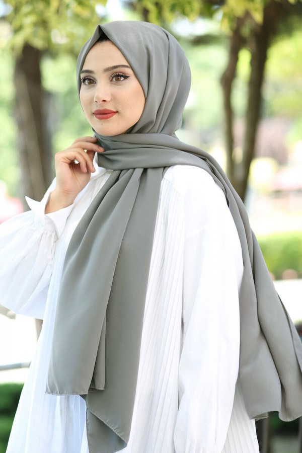 Medine İpeği Şal Füme