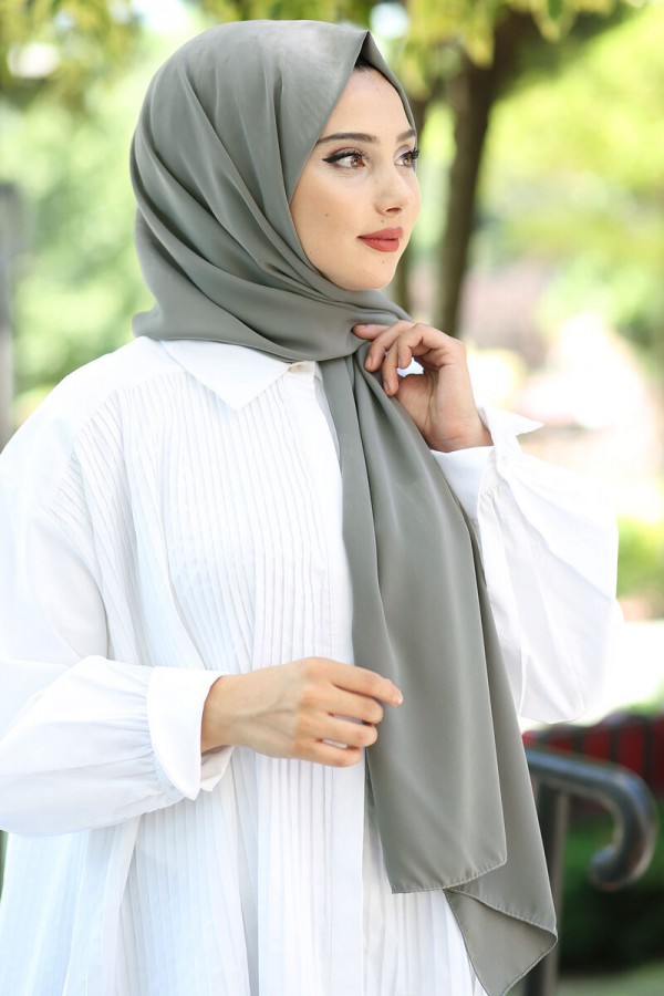 Medine İpeği Şal Füme