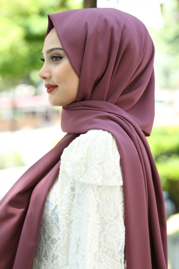 Medine İpeği Şal Menekşe