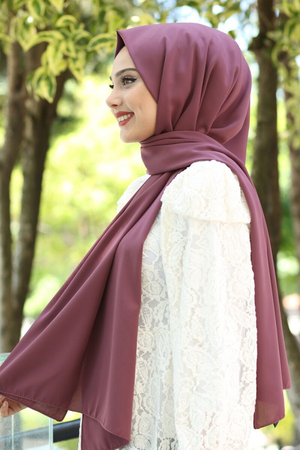 Medine İpeği Şal Menekşe