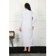 Moda Çizgi Big Uzun Kol Petrol Anne Gecelik 1359