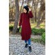 Moda Çizgi Desenli Tunik