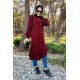 Moda Çizgi Desenli Tunik