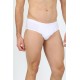 Moda Çizgi Erkek Pamuk 3lü Beyaz Slip 40129