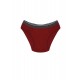 Moda Çizgi Erkek Pamuk Likralı Slip Bordo 40132