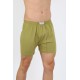 Moda Çizgi Erkek Pamuk Paçalı Külot Haki 40130