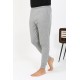 Moda Çizgi Erkek Pamuk Tek Alt Pijama Gri 27551
