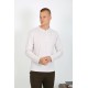 Moda Çizgi Erkek Penye Uzun Kol Pijama Takımı 6860 Ekru
