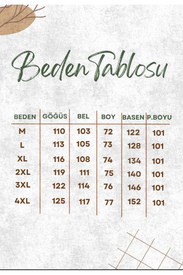 Moda Çizgi Erkek Uzun Kol Manşetli Paça Penye Pijama Takımı 6870 Haki