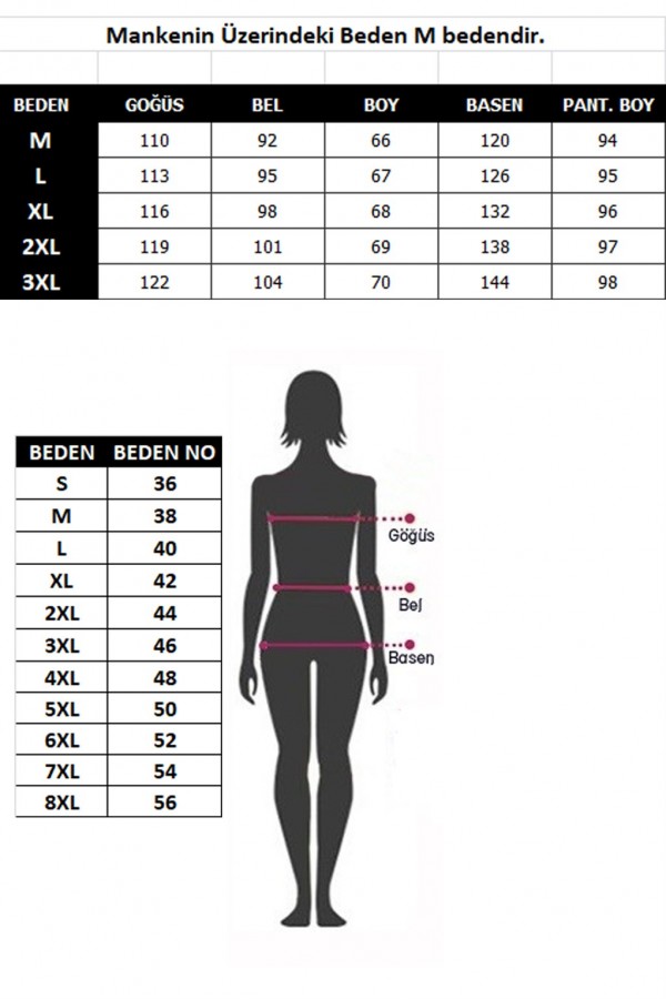 moda çizgi Kadın %100 Pamuk Penye Pileli Pijama Takım 17100