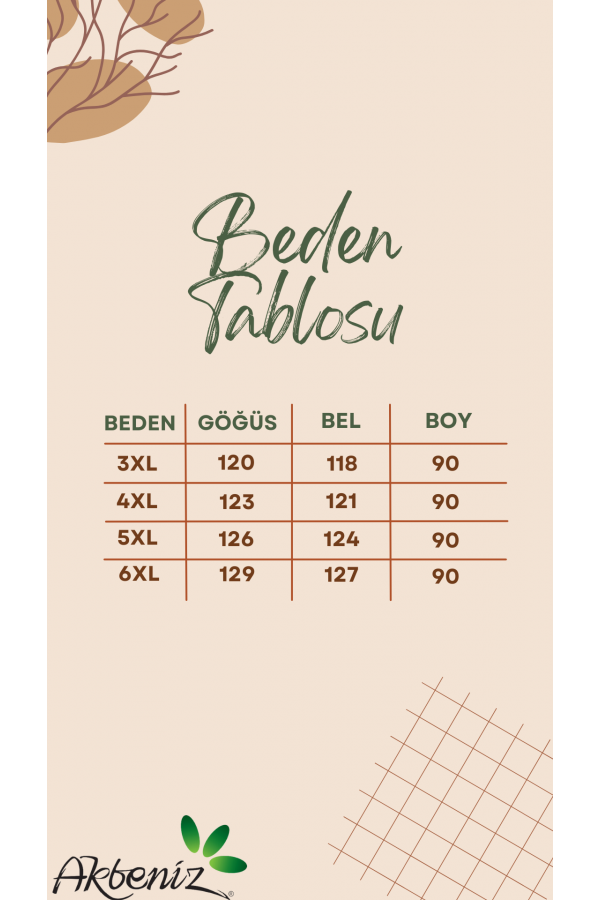 Moda Çizgi Kadın Büyük Beden Penye Kalın Askılı Hardal Gecelik 12504