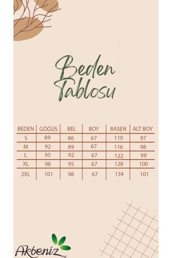 Moda Çizgi Kadın Kısa Kol Pamuk Penye Pijama Takım Kremit 4214