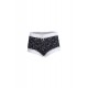 Moda Çizgi Kadın Pamuklu 2li Boxer Laci 40266