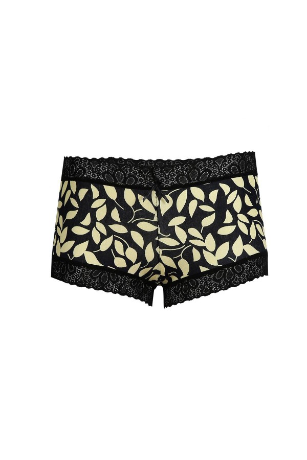 Moda Çizgi Kadın Pamuklu 2li Boxer Laci 40267