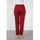Moda Çizgi Kadın Pamuklu Alt Pijama 27442