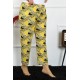 Moda Çizgi Kadın Pamuklu Büyük Beden Alt Pijama 27488