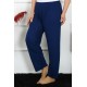 Moda Çizgi Kadın Pamuklu Büyük Beden Alt Pijama 27492