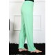Moda Çizgi Kadın Pamuklu Tek Alt Pijama 27496