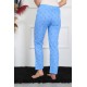 Moda Çizgi Kadın Pamuklu Tek Alt Pijama 27515