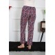 Moda Çizgi Kadın Pamuklu Tek Alt Pijama 27518