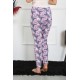 Moda Çizgi Kadın Pamuklu Tek Alt Pijama 27519