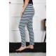 Moda Çizgi Kadın Pamuklu Tek Alt Pijama 27520