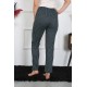 Moda Çizgi Kadın Pamuklu Tek Alt Pijama 27522