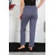 Moda Çizgi Kadın Pamuklu Tek Alt Pijama 27524