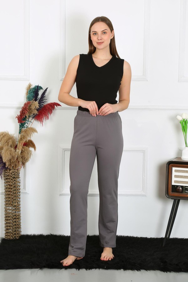 Moda Çizgi Kadın Pamuklu Tek Alt Pijama 27525