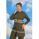 Moda Çizgi Kadın Tam Tesettür Mayo Haki 31061