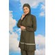 Moda Çizgi Kadın Tam Tesettür Mayo Haki 31061